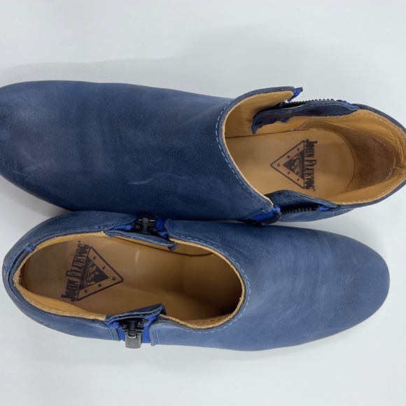 John Fluevog Leather Radio Shoes Size 6.5 - Picture 6 of 8